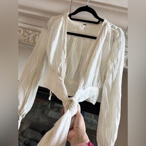 Free People wrap top XS Mint Condition